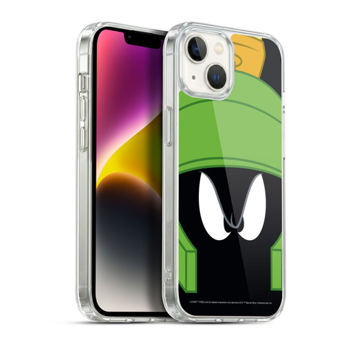 Looney Tunes Full Face Marvin The Martian Soft Gel Case for Apple iPhone 14 Plus