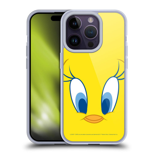 Looney Tunes Full Face Tweety Soft Gel Case for Apple iPhone 14 Pro