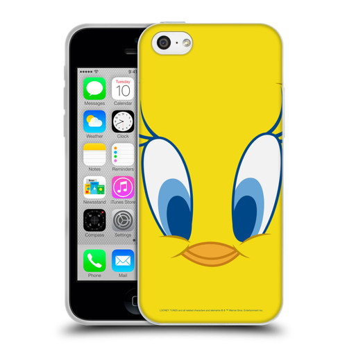 Looney Tunes Full Face Tweety Soft Gel Case for Apple iPhone 5c