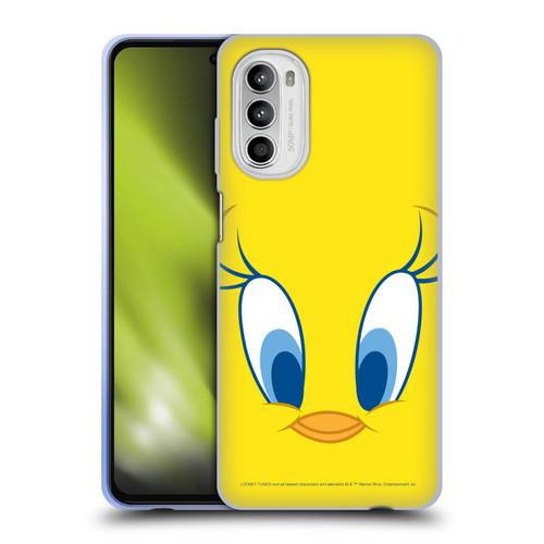 Looney Tunes Full Face Tweety Soft Gel Case for Motorola Moto G52