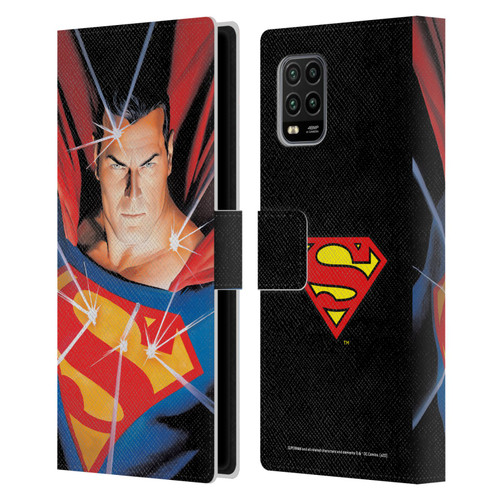 Superman DC Comics Famous Comic Book Covers Alex Ross Mythology Leather Book Wallet Case Cover For Xiaomi Mi 10 Lite 5G