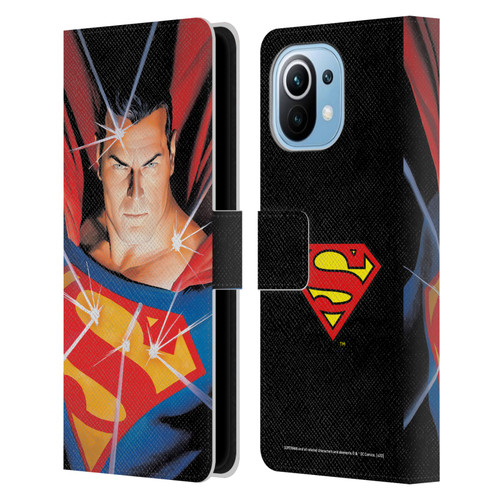 Superman DC Comics Famous Comic Book Covers Alex Ross Mythology Leather Book Wallet Case Cover For Xiaomi Mi 11