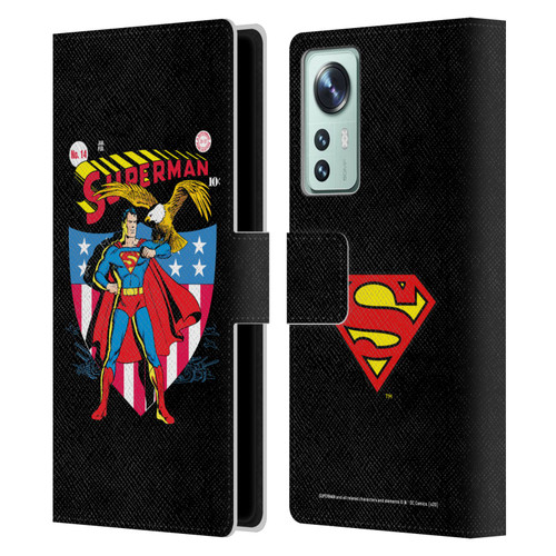 Superman DC Comics Famous Comic Book Covers Number 14 Leather Book Wallet Case Cover For Xiaomi 12