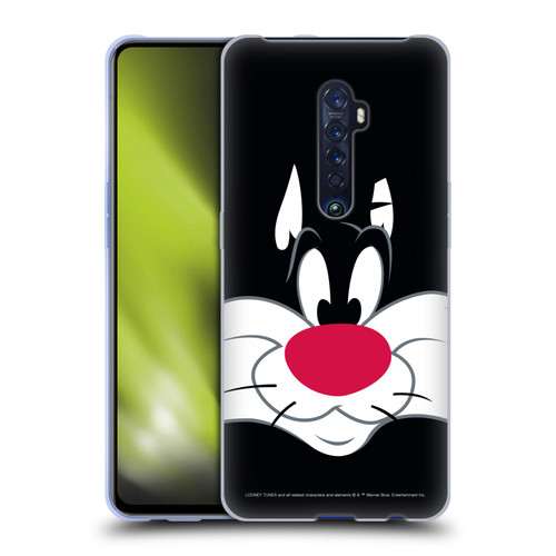 Looney Tunes Full Face Sylvester The Cat Soft Gel Case for OPPO Reno 2