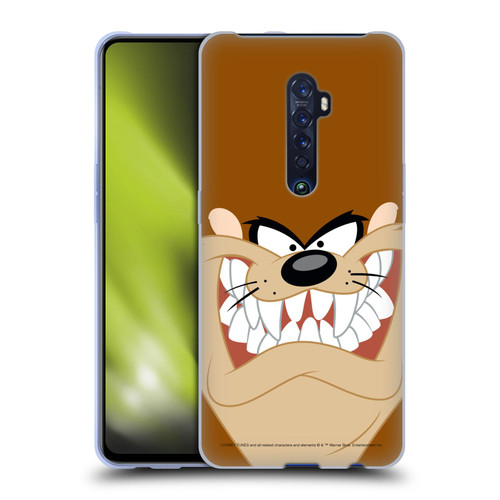 Looney Tunes Full Face Tasmanian Devil Soft Gel Case for OPPO Reno 2