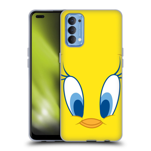 Looney Tunes Full Face Tweety Soft Gel Case for OPPO Reno 4 5G