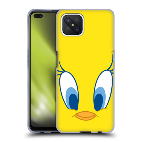 Looney Tunes Full Face Tweety Soft Gel Case for OPPO Reno4 Z 5G