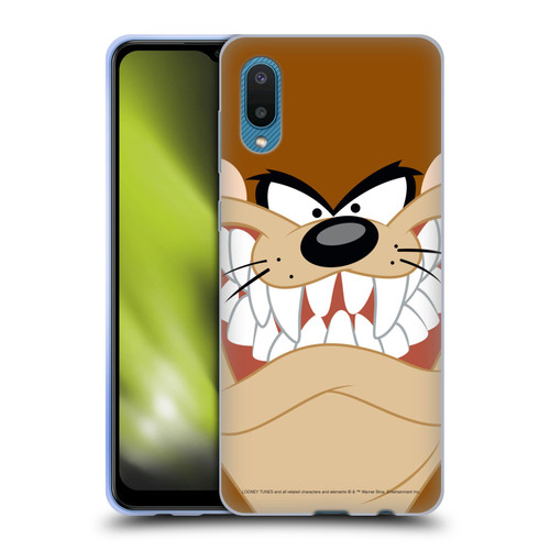 Looney Tunes Full Face Tasmanian Devil Soft Gel Case for Samsung Galaxy A02/M02 (2021)