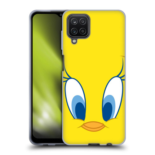 Looney Tunes Full Face Tweety Soft Gel Case for Samsung Galaxy A12 (2020)