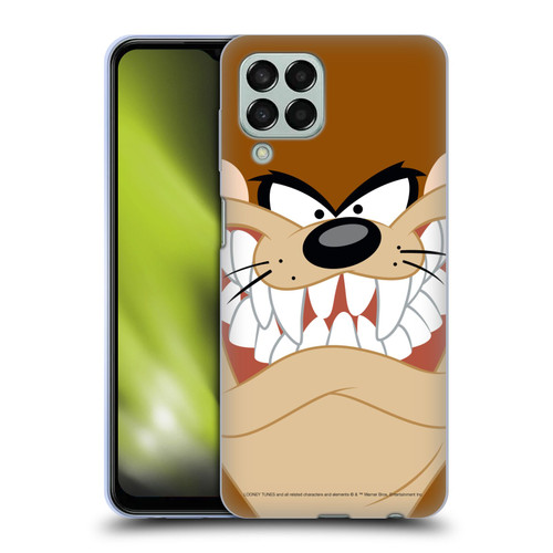 Looney Tunes Full Face Tasmanian Devil Soft Gel Case for Samsung Galaxy M33 (2022)