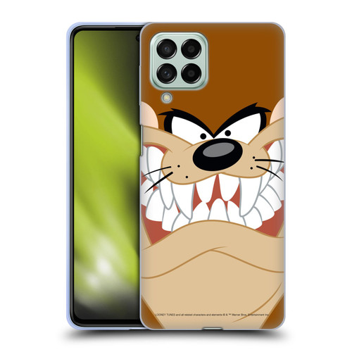 Looney Tunes Full Face Tasmanian Devil Soft Gel Case for Samsung Galaxy M53 (2022)