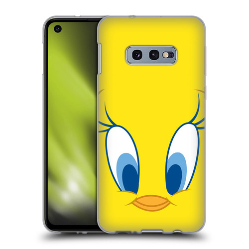 Looney Tunes Full Face Tweety Soft Gel Case for Samsung Galaxy S10e