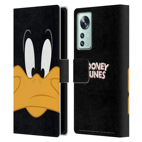 Looney Tunes Full Face Daffy Duck Leather Book Wallet Case Cover For Xiaomi 12