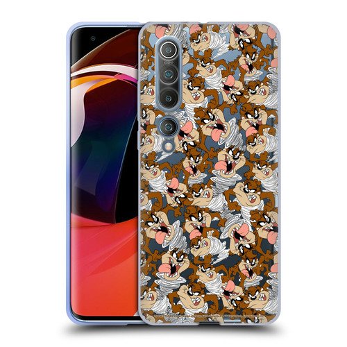 Looney Tunes Patterns Tasmanian Devil Soft Gel Case for Xiaomi Mi 10 5G / Mi 10 Pro 5G