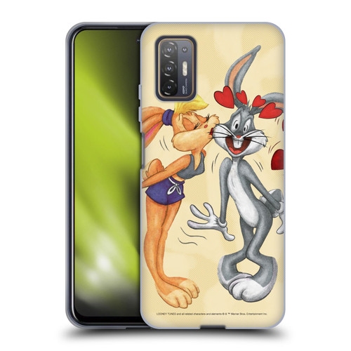 Looney Tunes Season Bugs Bunny And Lola Bunny Soft Gel Case for HTC Desire 21 Pro 5G