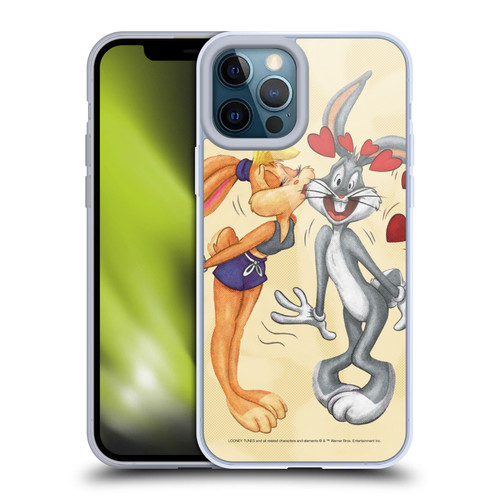 Looney Tunes Season Bugs Bunny And Lola Bunny Soft Gel Case for Apple iPhone 12 Pro Max