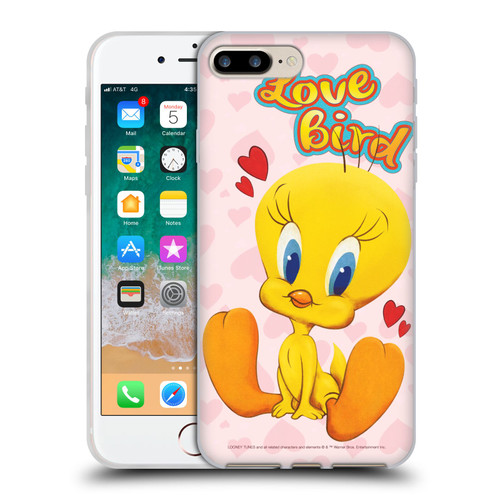 Looney Tunes Season Tweety Soft Gel Case for Apple iPhone 7 Plus / iPhone 8 Plus