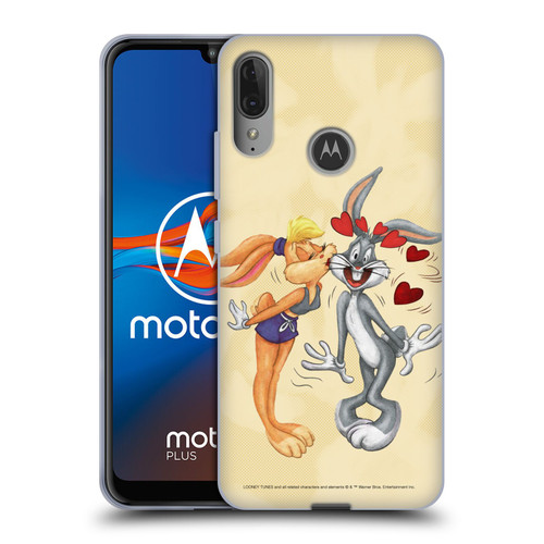 Looney Tunes Season Bugs Bunny And Lola Bunny Soft Gel Case for Motorola Moto E6 Plus