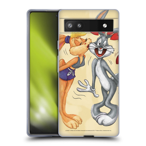 Looney Tunes Season Bugs Bunny And Lola Bunny Soft Gel Case for Google Pixel 6a
