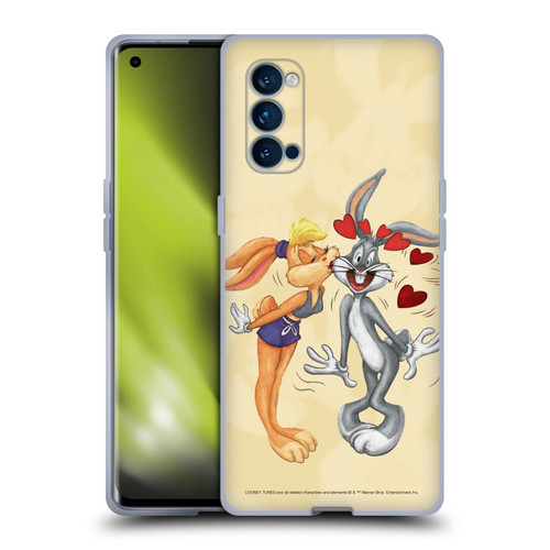 Looney Tunes Season Bugs Bunny And Lola Bunny Soft Gel Case for OPPO Reno 4 Pro 5G