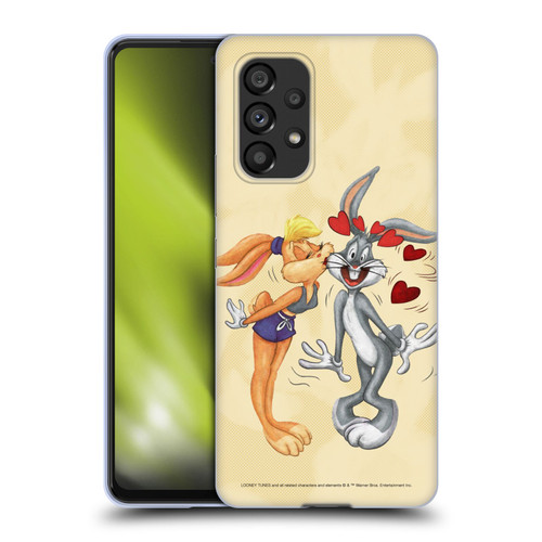 Looney Tunes Season Bugs Bunny And Lola Bunny Soft Gel Case for Samsung Galaxy A53 5G (2022)