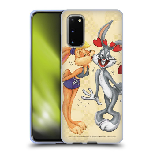 Looney Tunes Season Bugs Bunny And Lola Bunny Soft Gel Case for Samsung Galaxy S20 / S20 5G