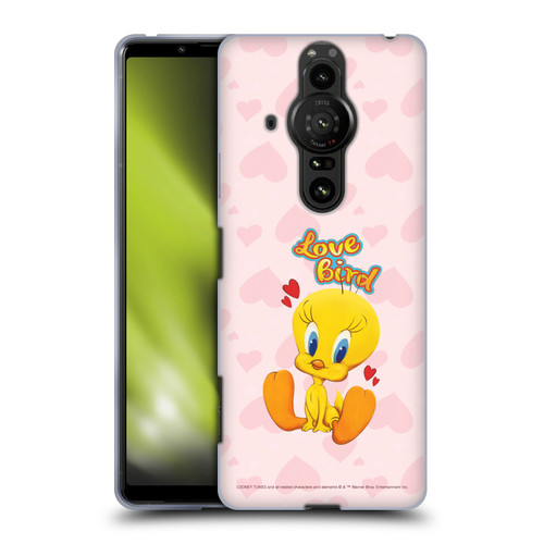 Looney Tunes Season Tweety Soft Gel Case for Sony Xperia Pro-I