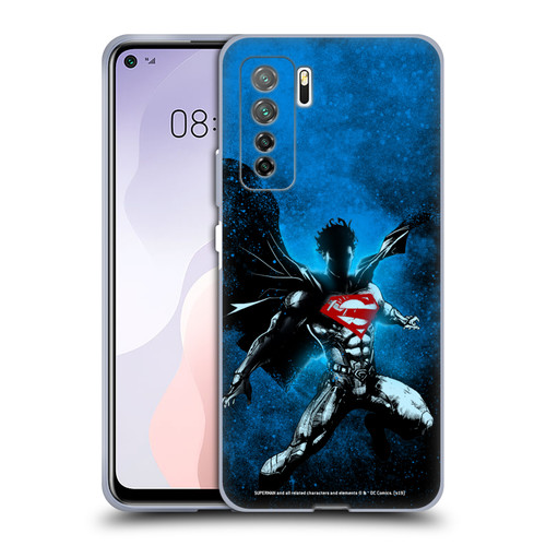 Superman DC Comics 80th Anniversary Splatter Soft Gel Case for Huawei Nova 7 SE/P40 Lite 5G