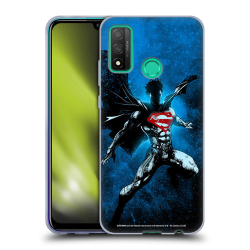 Superman DC Comics 80th Anniversary Splatter Soft Gel Case for Huawei P Smart (2020)