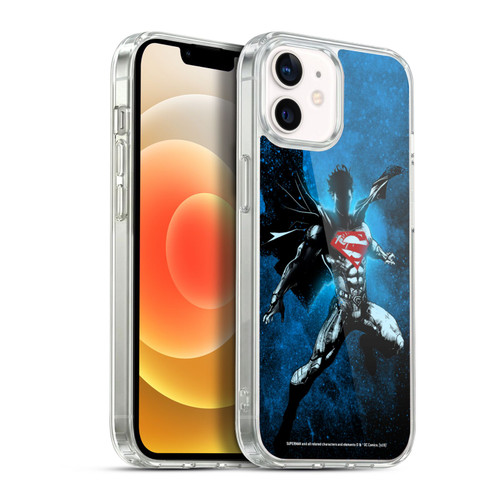 Superman DC Comics 80th Anniversary Splatter Soft Gel Case for Apple iPhone 12 / iPhone 12 Pro & MagSafe