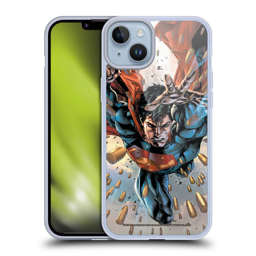 Superman DC Comics Comic Book Art Adventures Of Superman #3 Soft Gel Case for Apple iPhone 14 Plus