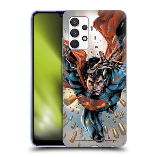 Superman DC Comics Comic Book Art Adventures Of Superman #3 Soft Gel Case for Samsung Galaxy A32 (2021)