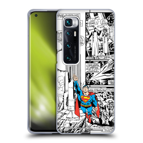 Superman DC Comics Comicbook Art Flight Soft Gel Case for Xiaomi Mi 10 Ultra 5G