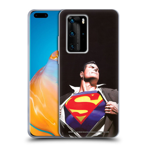 Superman DC Comics Famous Comic Book Covers Forever Soft Gel Case for Huawei P40 Pro / P40 Pro Plus 5G