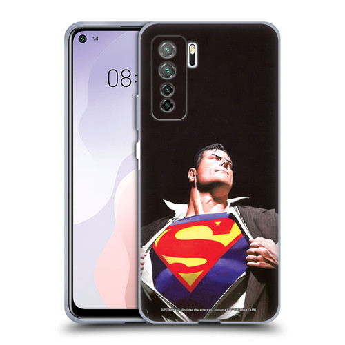 Superman DC Comics Famous Comic Book Covers Forever Soft Gel Case for Huawei Nova 7 SE/P40 Lite 5G