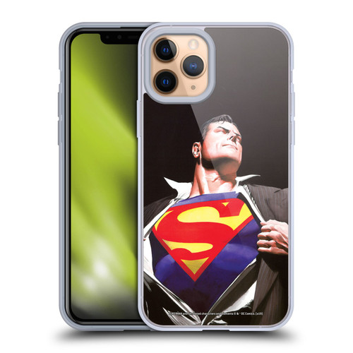 Superman DC Comics Famous Comic Book Covers Forever Soft Gel Case for Apple iPhone 11 Pro