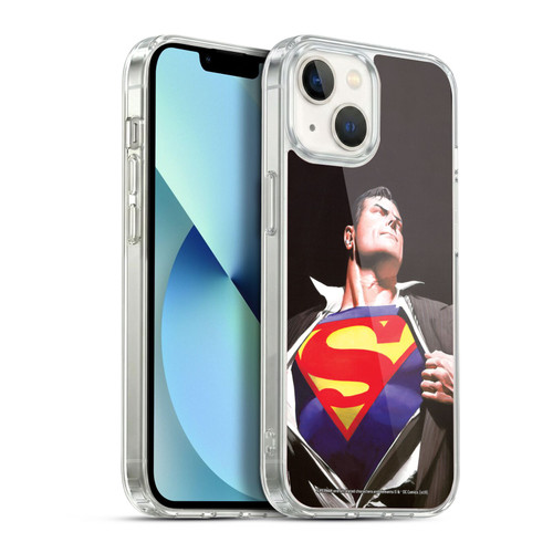 Superman DC Comics Famous Comic Book Covers Forever Soft Gel Case for Apple iPhone 13
