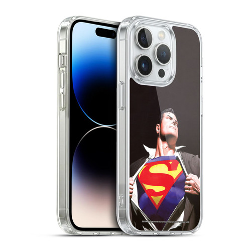 Superman DC Comics Famous Comic Book Covers Forever Soft Gel Case for Apple iPhone 13 Pro & MagSafe