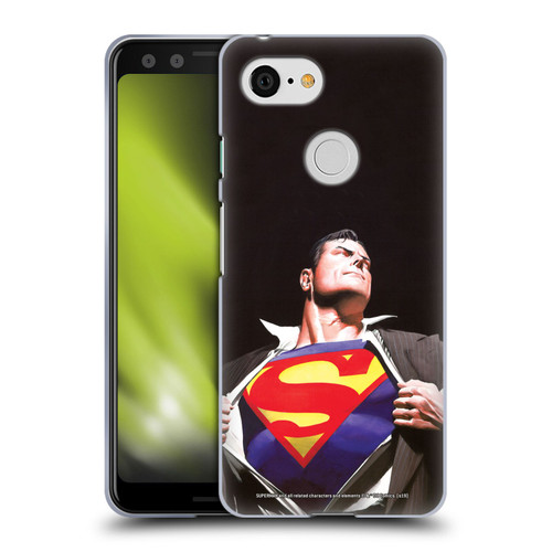 Superman DC Comics Famous Comic Book Covers Forever Soft Gel Case for Google Pixel 3