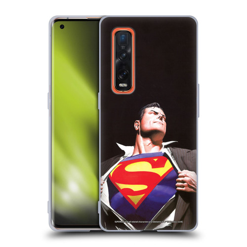 Superman DC Comics Famous Comic Book Covers Forever Soft Gel Case for OPPO Find X2 Pro 5G