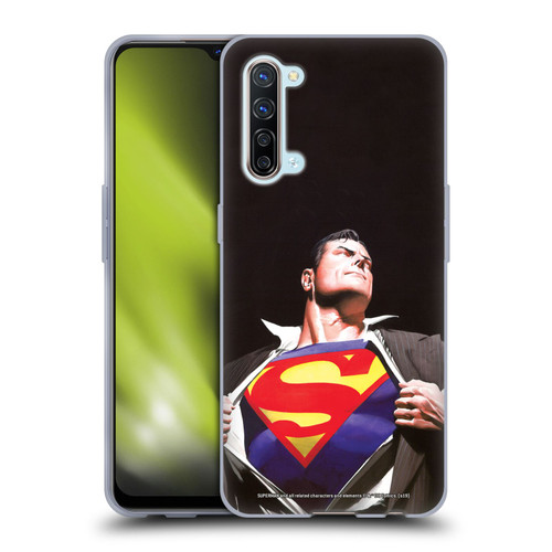 Superman DC Comics Famous Comic Book Covers Forever Soft Gel Case for OPPO Find X2 Lite 5G