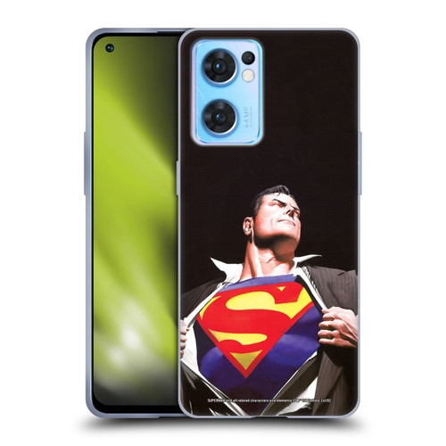 Superman DC Comics Famous Comic Book Covers Forever Soft Gel Case for OPPO Reno7 5G / Find X5 Lite