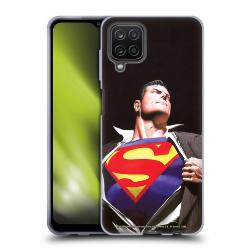 Superman DC Comics Famous Comic Book Covers Forever Soft Gel Case for Samsung Galaxy A12 (2020)