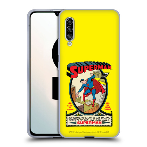 Superman DC Comics Famous Comic Book Covers Number 1 Soft Gel Case for Samsung Galaxy A90 5G (2019)