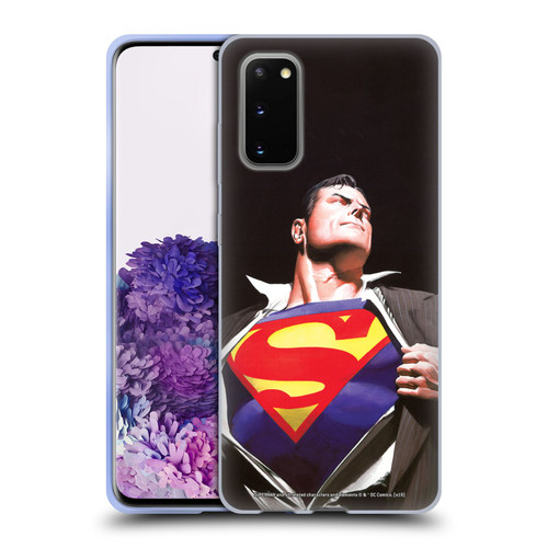 Superman DC Comics Famous Comic Book Covers Forever Soft Gel Case for Samsung Galaxy S20 / S20 5G