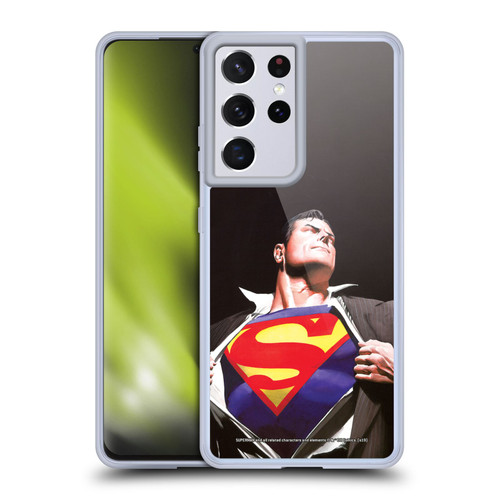 Superman DC Comics Famous Comic Book Covers Forever Soft Gel Case for Samsung Galaxy S21 Ultra 5G