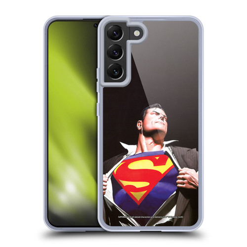 Superman DC Comics Famous Comic Book Covers Forever Soft Gel Case for Samsung Galaxy S22+ 5G