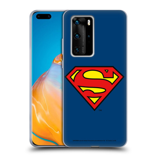 Superman DC Comics Logos Classic Soft Gel Case for Huawei P40 Pro / P40 Pro Plus 5G