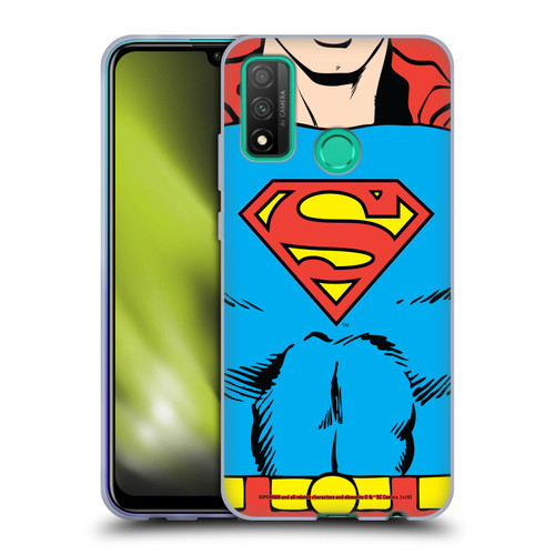 Superman DC Comics Logos Classic Costume Soft Gel Case for Huawei P Smart (2020)