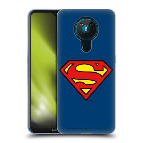 Superman DC Comics Logos Classic Soft Gel Case for Nokia 5.3